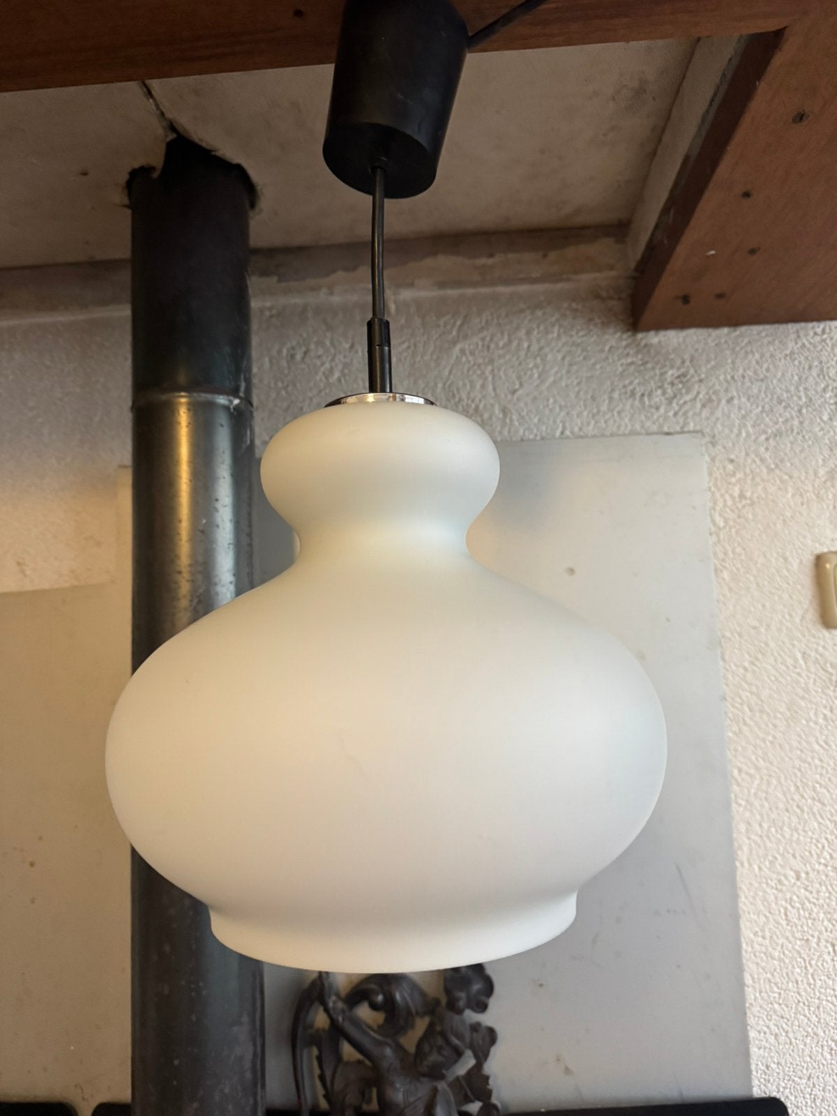 Peill&Putzler,Hanglamp,sixties,zeventies,Mid-Century,vintage, Gebruikt, Sixties,zeventies,Mid-Century,POP,Space Age, Glas, E27 (groot)