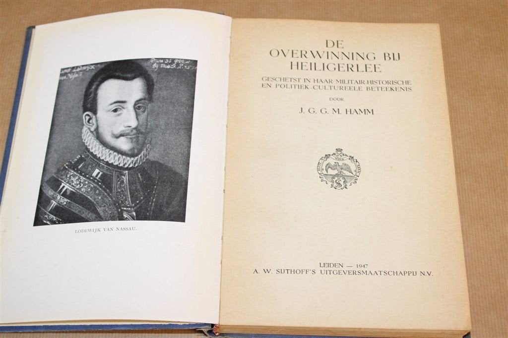 De Overwinning bij Heiligerlee — Inclusief Kaart [1947], Boeken, Ophalen of Verzenden, Gelezen