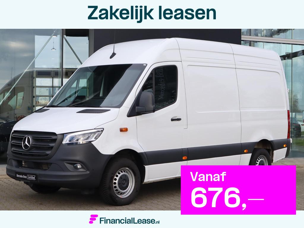 Mercedes-Benz Sprinter 317 CDI L2H2 FACELIFT LED 3.5T TREKHA, Automaat, Euro 6, 4 cilinders, Wit