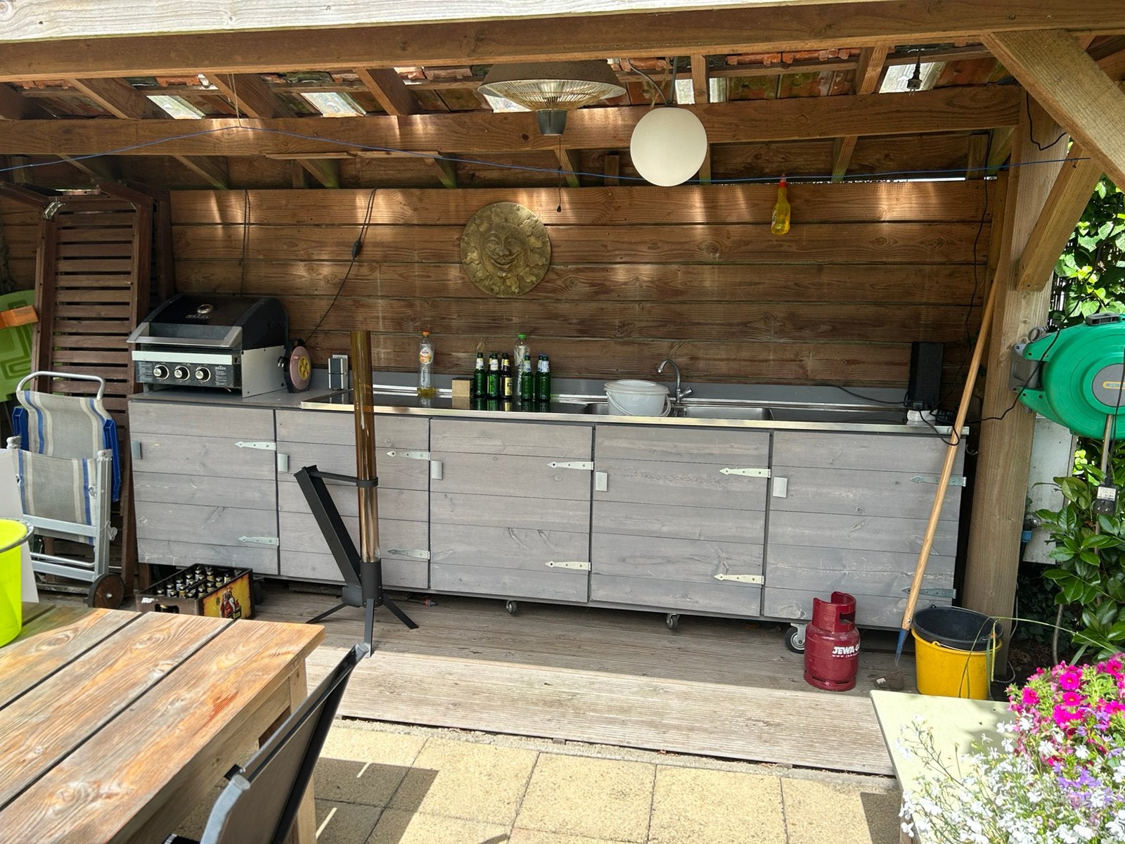 Buiten keuken, Tuin en Terras, Buitenkeukens, Ophalen, Gebruikt, Gas
