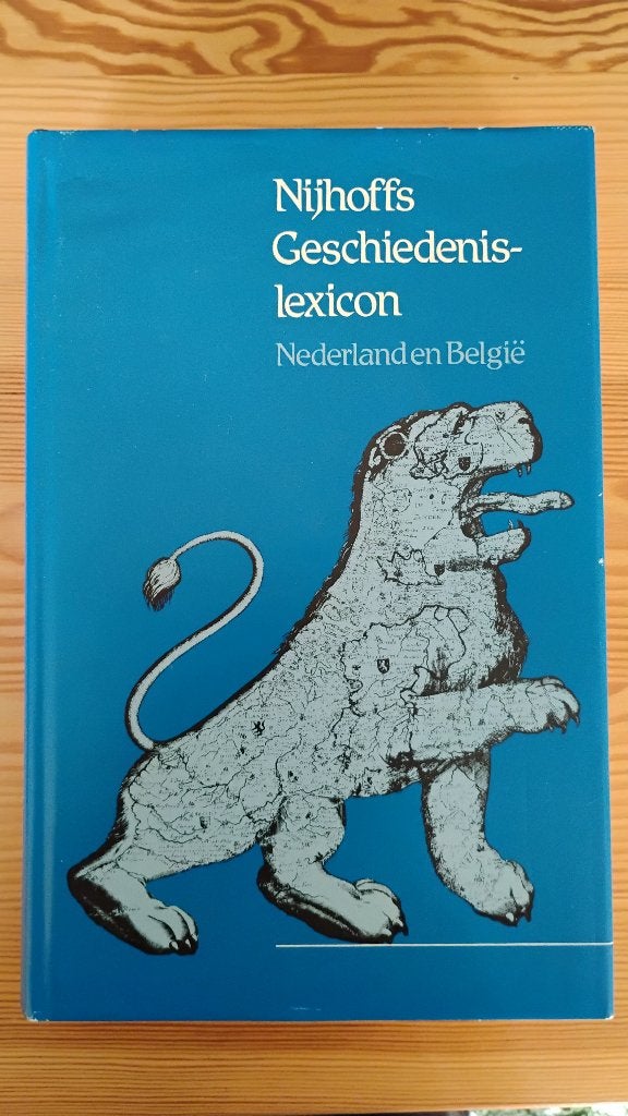 Nijhoffs geschiedenis lexicon, 20e eeuw of later, H.W.J. Volmuller, Ophalen of Verzenden, Zo goed als nieuw
