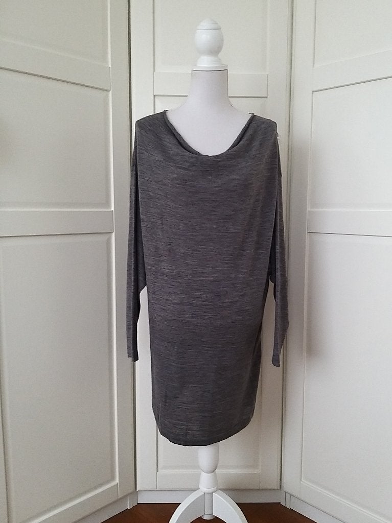 Anna van Toor grijze tuniek trui met wol, maat 46 XL/XXL, Anna van Toor, Maat 46/48 (XL) of groter, Ophalen of Verzenden, Grijs