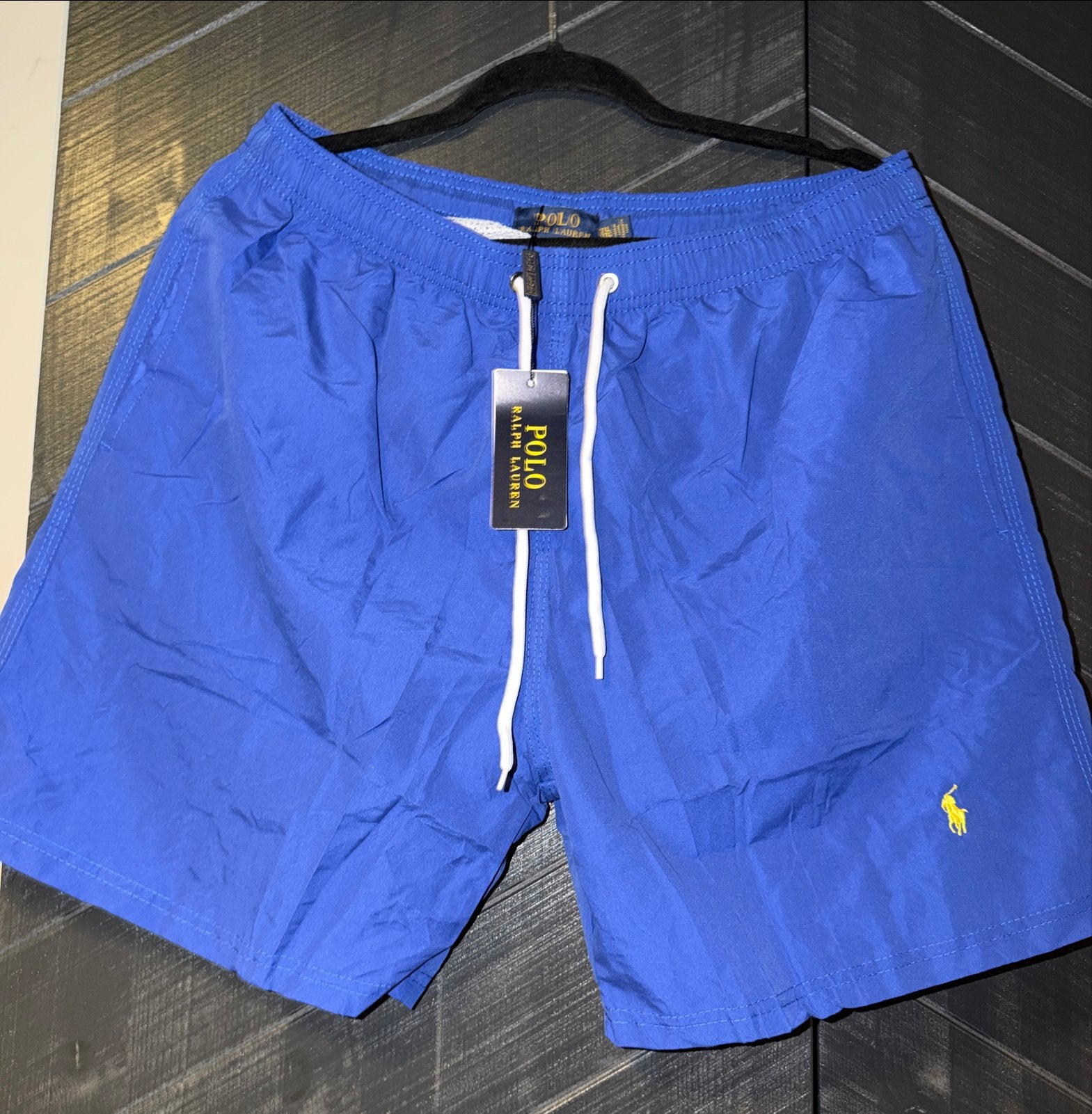 Polo Ralph Lauren Zwemshort - Blauw, Ophalen of Verzenden, Maat 48/50 (M), Blauw, Zwemshort
