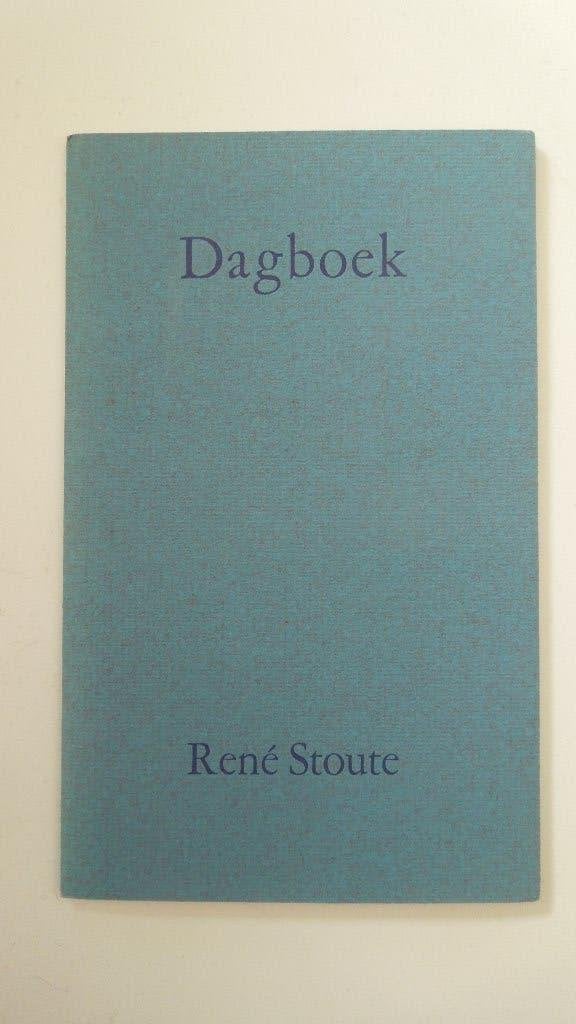 René Stoute Dagboek gesigneerd, Verzenden, Zo goed als nieuw, Nederland