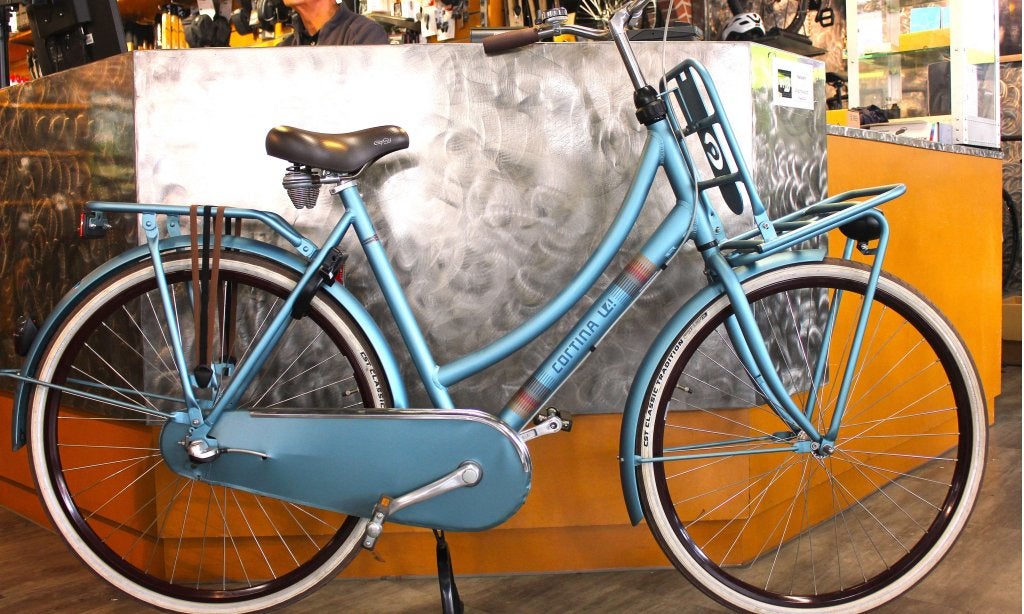 Zo goed als nieuwe Cortina U4 Transport damesfiets 57cm, Terugtraprem, Niet ingevuld, Versnellingen, 56 cm of meer