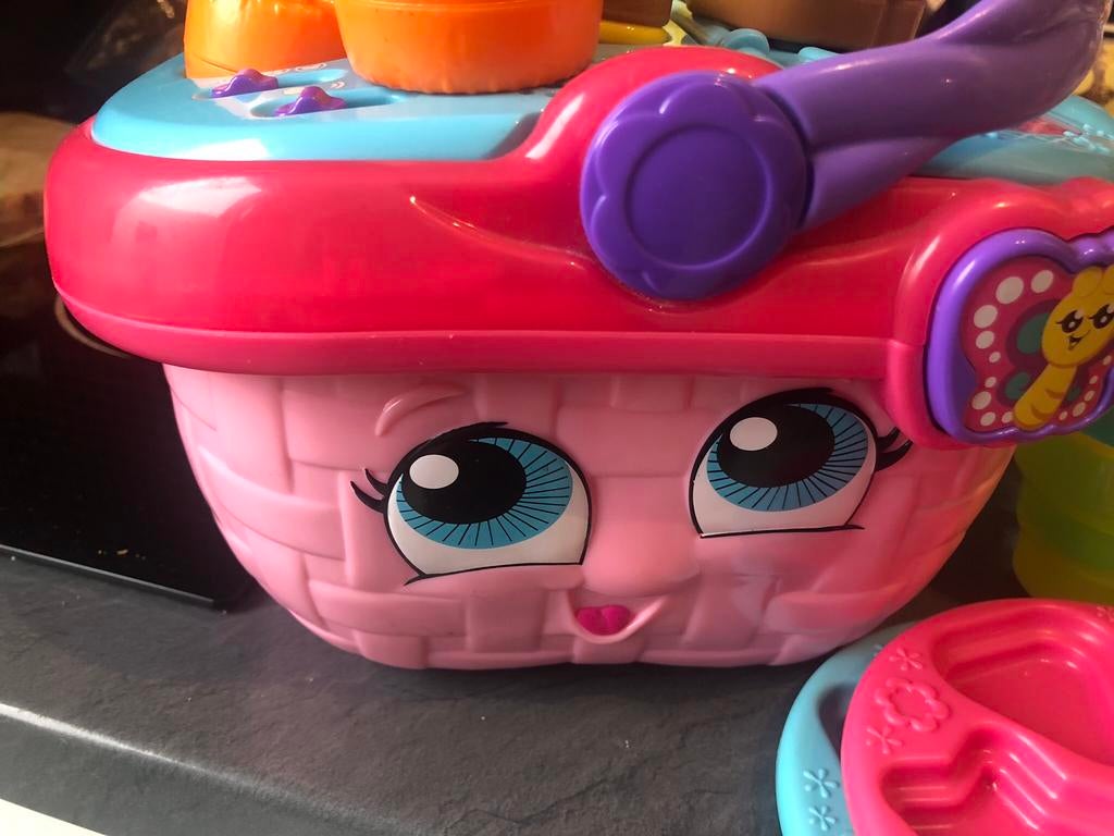 Vormenpret picknick roze van vtech, Kinderen en Baby's, Speelgoed | Vtech, Ophalen of Verzenden, Zo goed als nieuw, 6 maanden tot 2 jaar