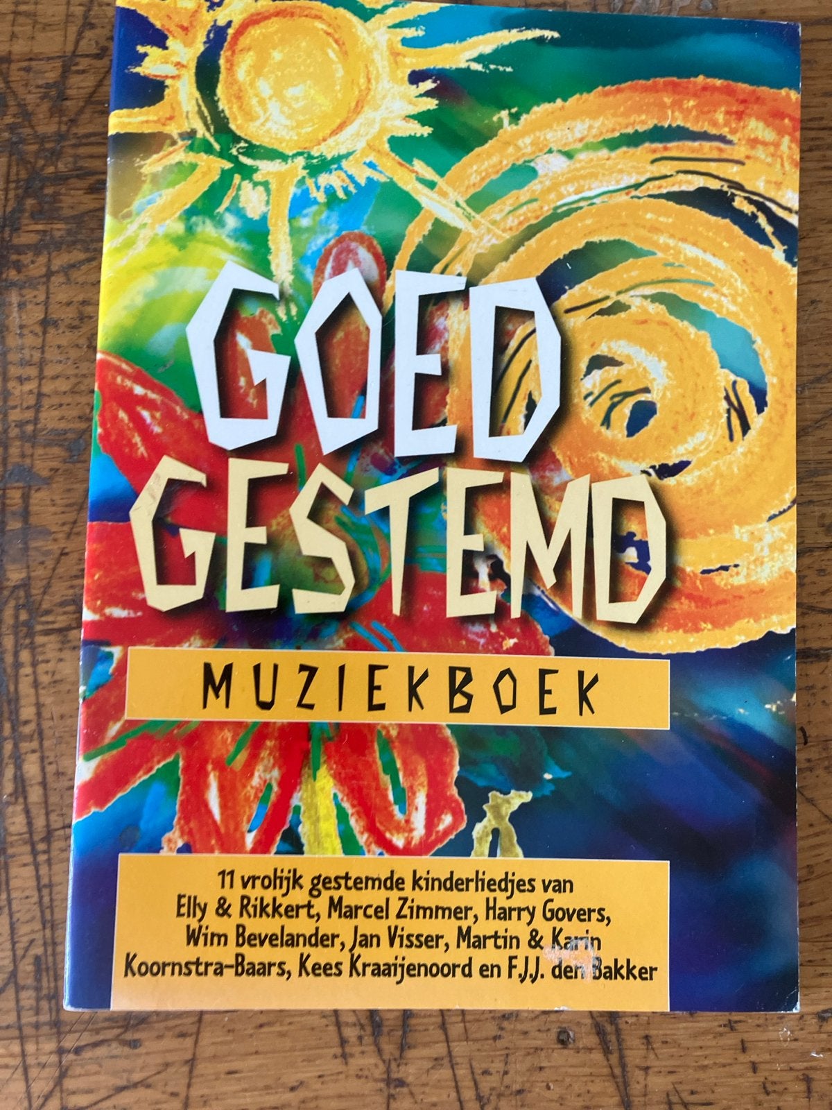 Goed Gestemd Muziekboek - Kinderliedjes, Muziek en Instrumenten, Bladmuziek, Ophalen of Verzenden