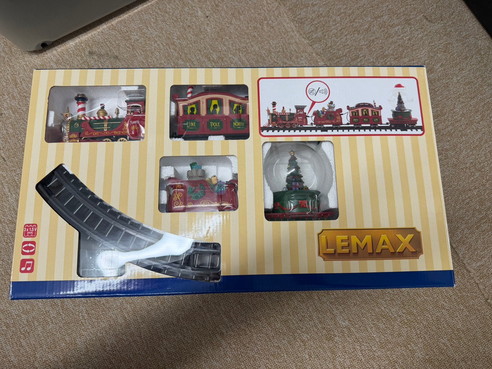 Lemax trein compleet in doos, Diversen, Kerst, Ophalen, Nieuw
