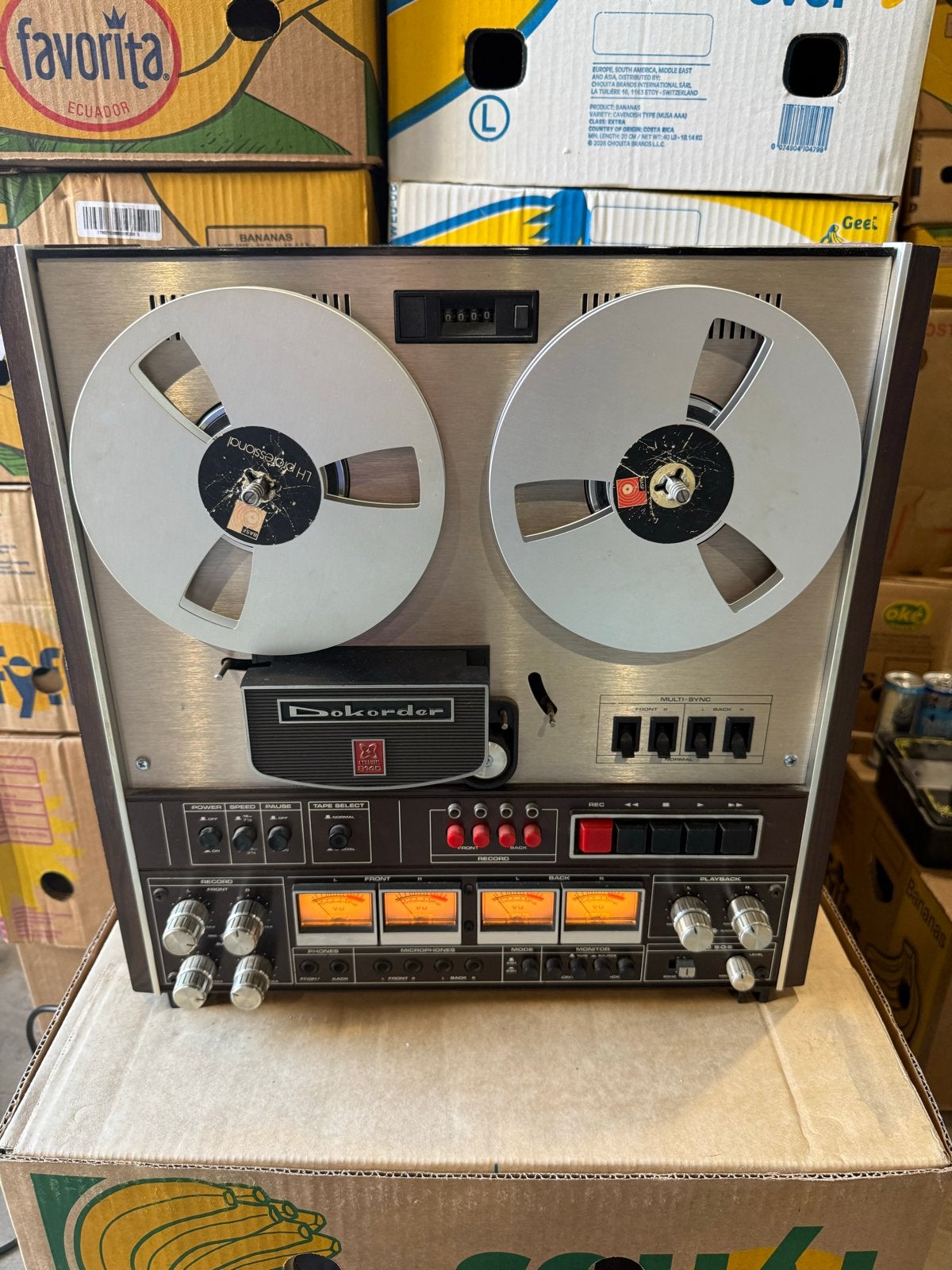 Dokorder 8140 Bandrecorder - Vintage Audio Apparaat, Ophalen of Verzenden, Bandrecorder