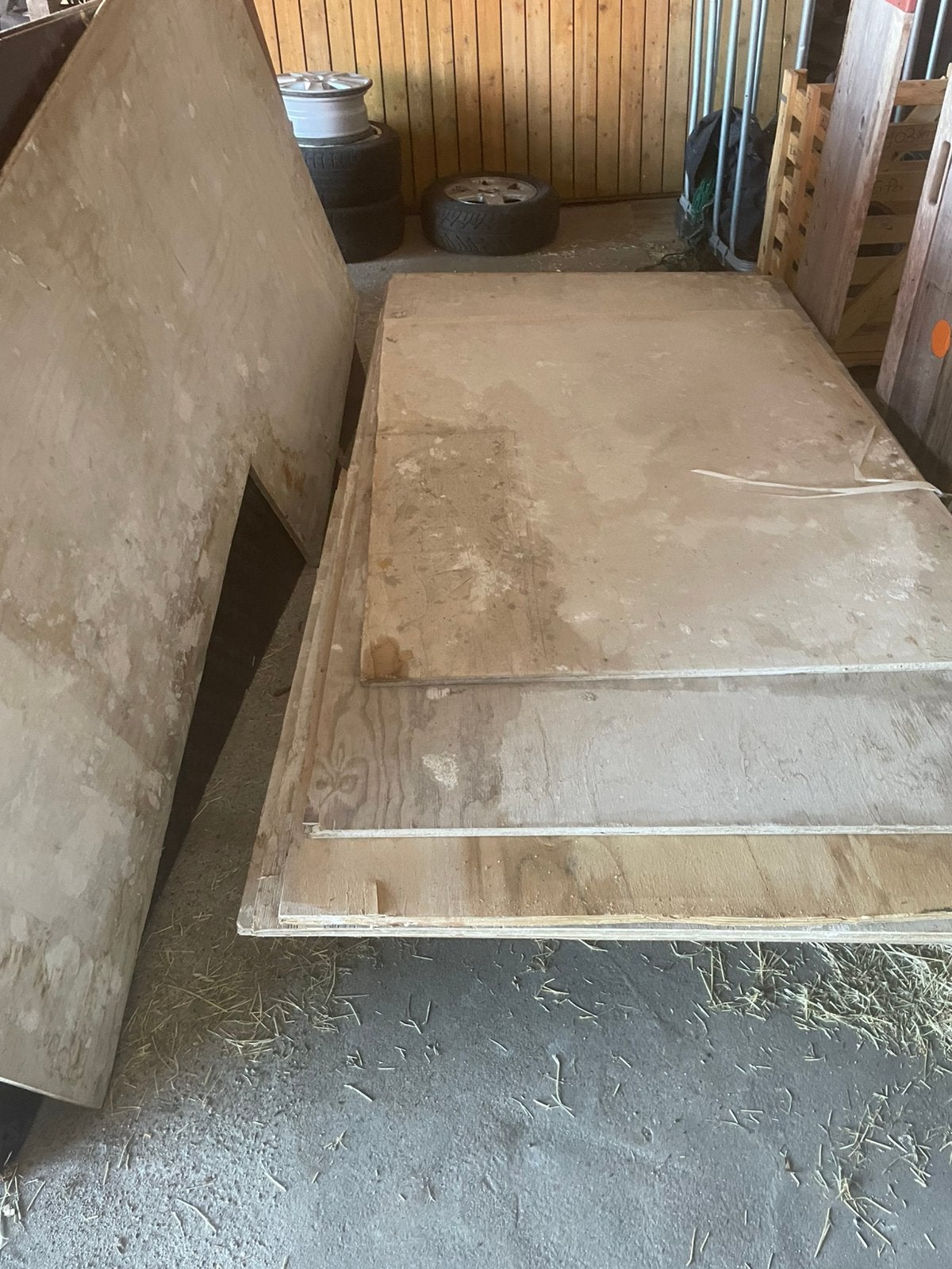 Underlayment platen, Ophalen of Verzenden, Zo goed als nieuw, Hout