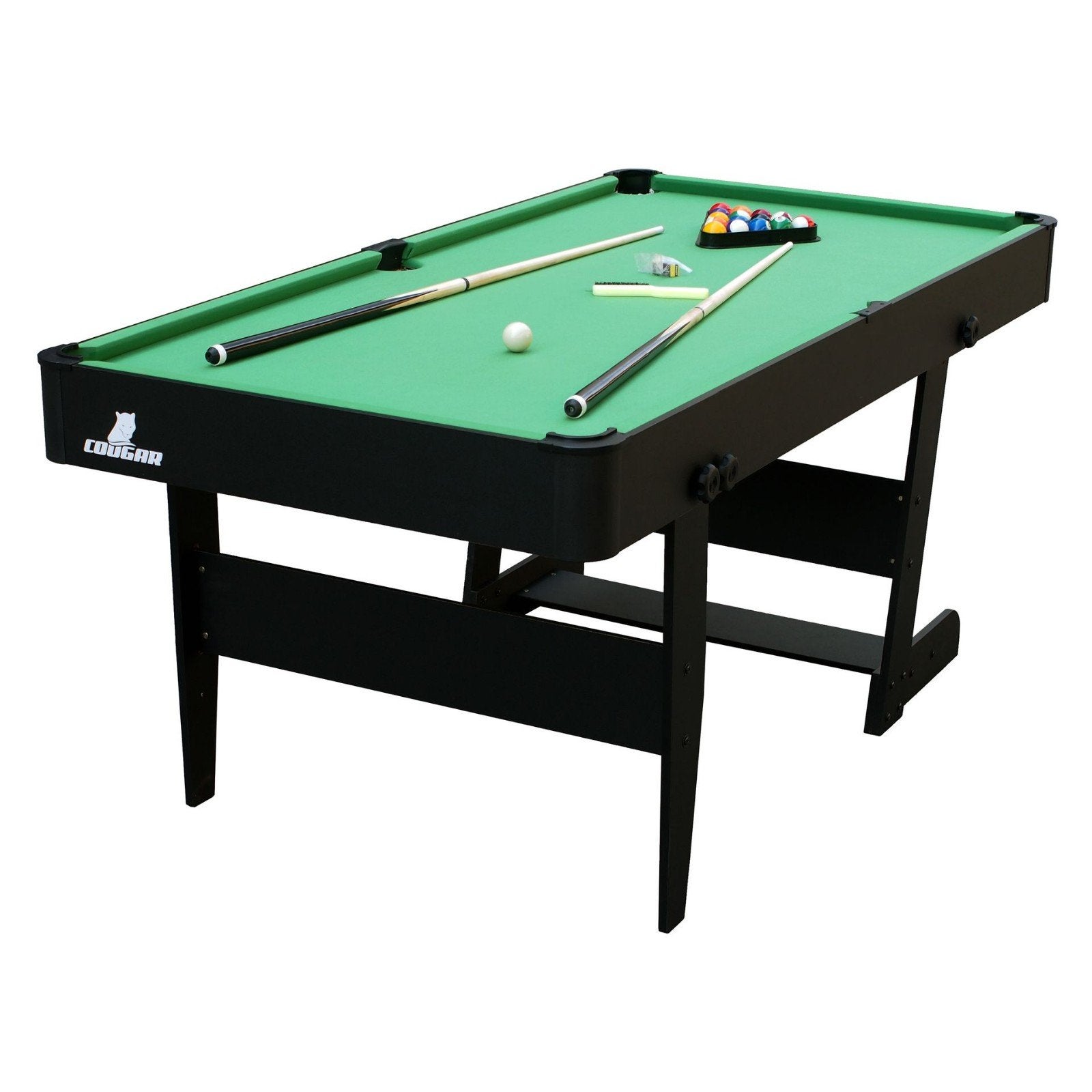 Cougar Pooltafel inklapbaar - Compact en compleet, Ophalen, Nieuw, Pooltafel