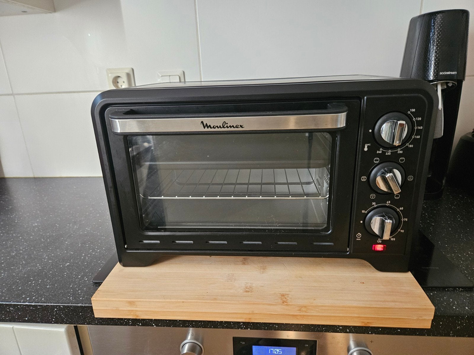 Moulinex elektrische oven 19L, Ophalen, Minder dan 45 cm, Overige merken, Hete lucht