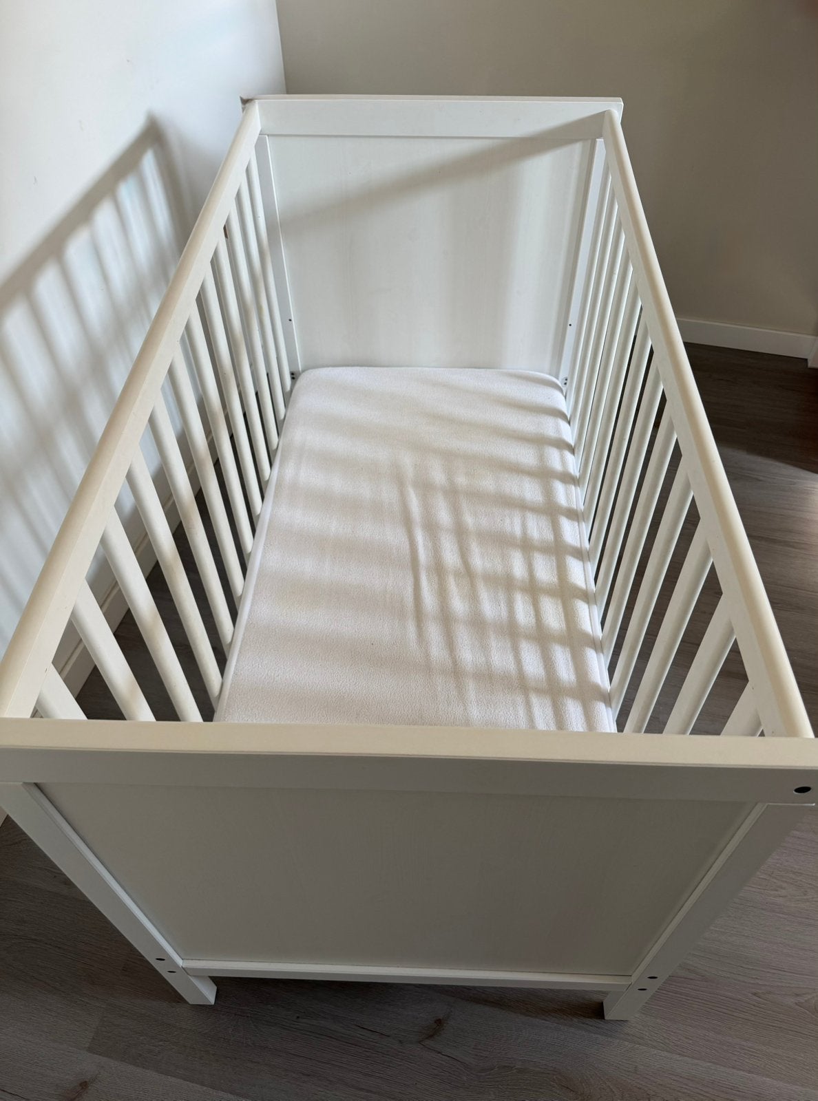 Ikea Ledikant Baby Bedje - Wit, Ophalen, Gebruikt, Ledikant