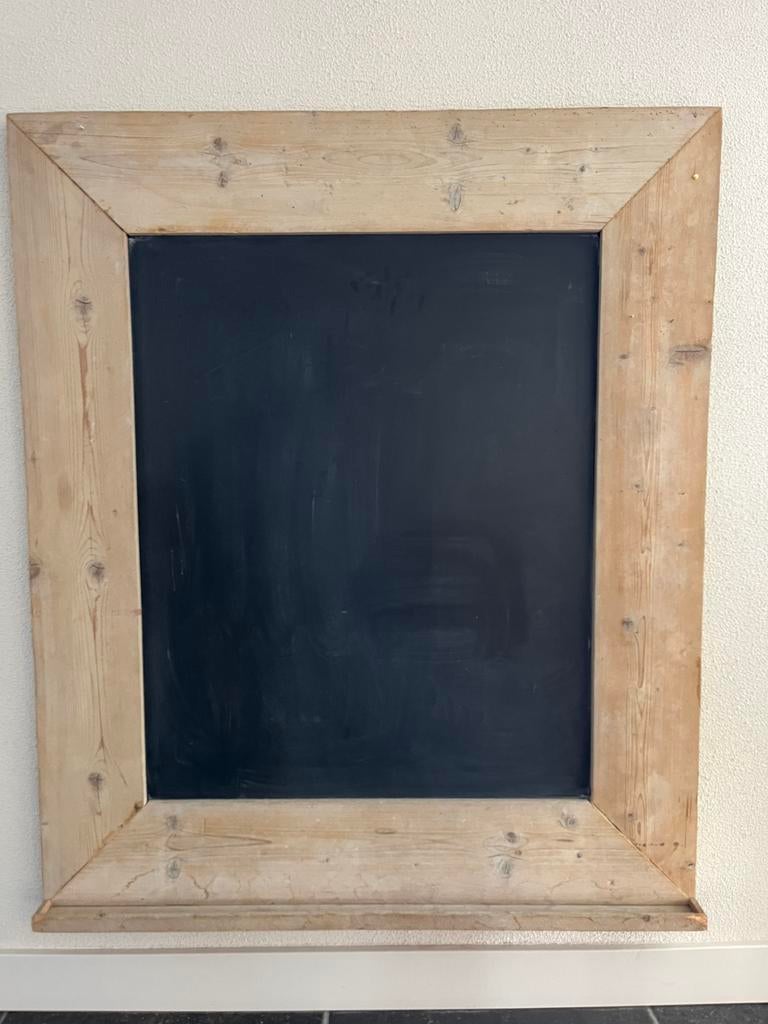 Steigerhouten krijtbord 120x142 cm, Ophalen of Verzenden, Gebruikt