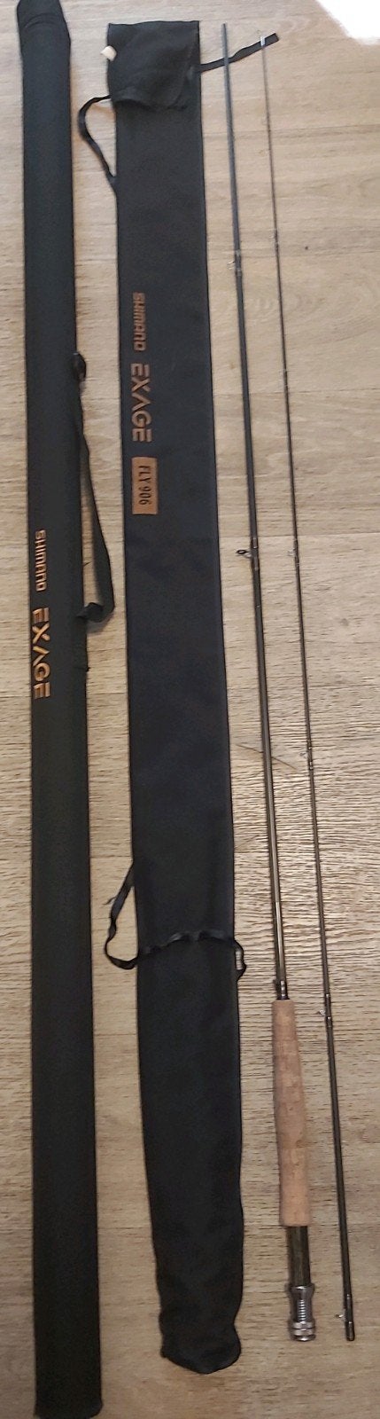 vliegvis hengel Shimano Exage fly 906, Ophalen, Nieuw, Werphengel