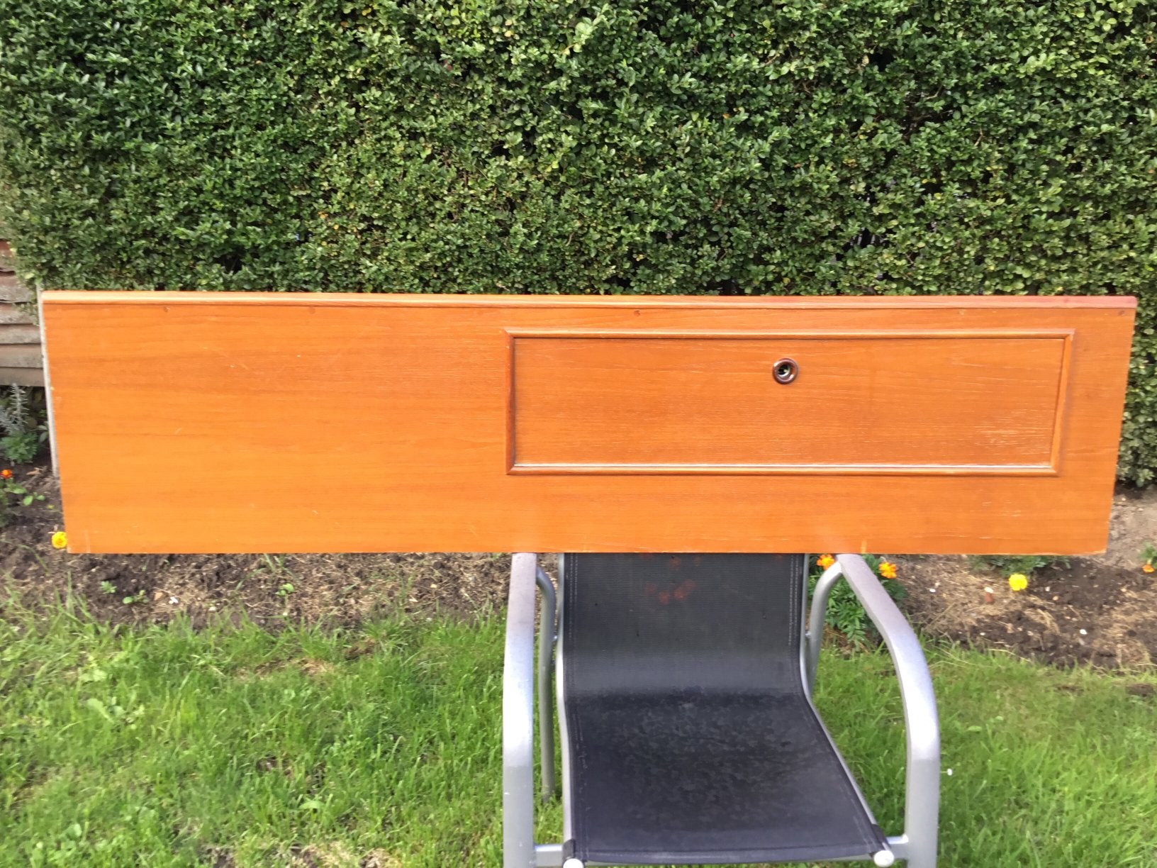 Teak kast of kooi front, Ophalen of Verzenden, Zo goed als nieuw, Zeilboot of Motorboot