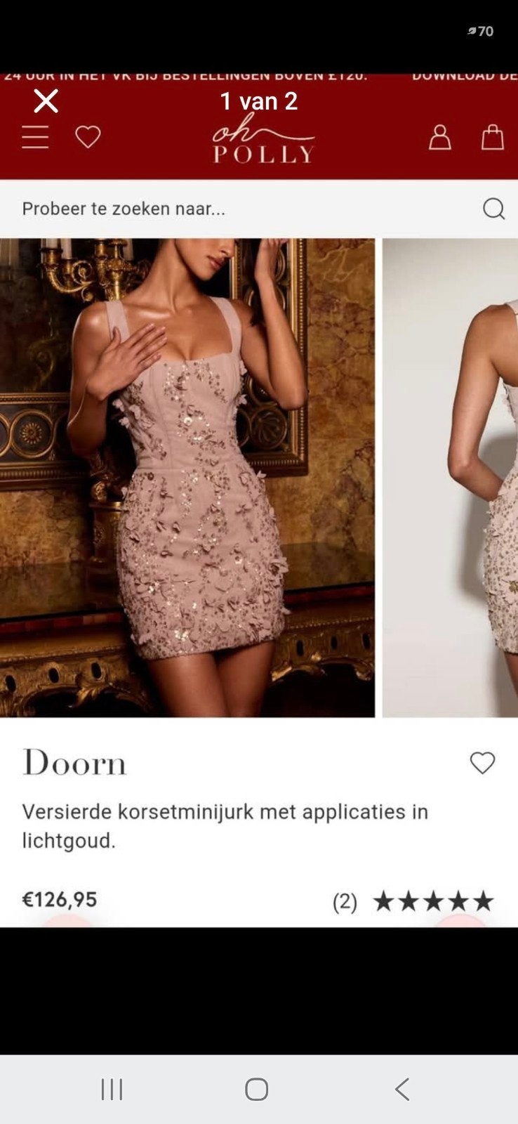 polly jurkje, Kinderen en Baby's, Kinderkleding | Overige, Ophalen, Zo goed als nieuw, Polly, Meisje