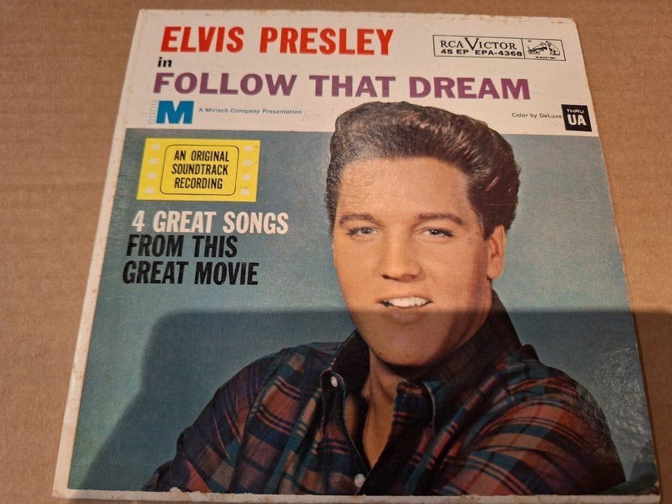 Elvis Presley - Follow That Dream EP (1962), Fotohoes, Verzenden, Gebruikt, Pop