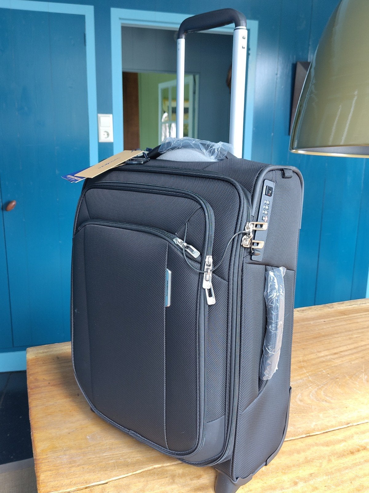 Samsonite handbagage koffer NIEUW, Sieraden, Tassen en Uiterlijk, Koffers, Nieuw, Hard kunststof, 50 tot 60 cm, 35 tot 45 cm, Ophalen of Verzenden