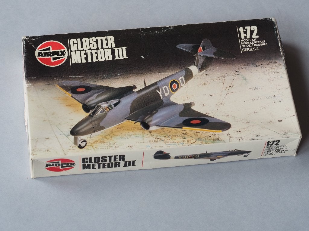 1/72 Airfix Gloster Meteor, Overige merken, 1:72 tot 1:144, Ophalen of Verzenden, Zo goed als nieuw