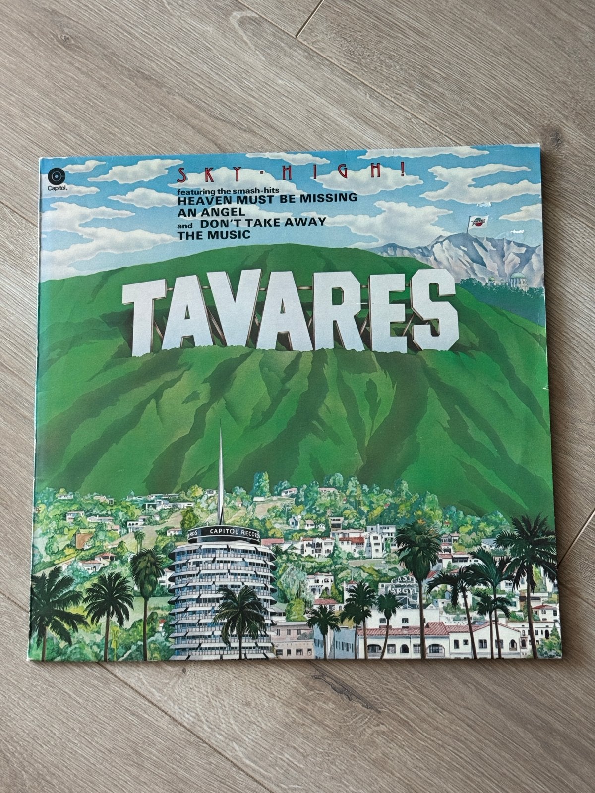 LP - Tavares - Sky High! (1976), Cd's en Dvd's, Vinyl | Pop, LP, Gebruikt, Pop, Ophalen of Verzenden