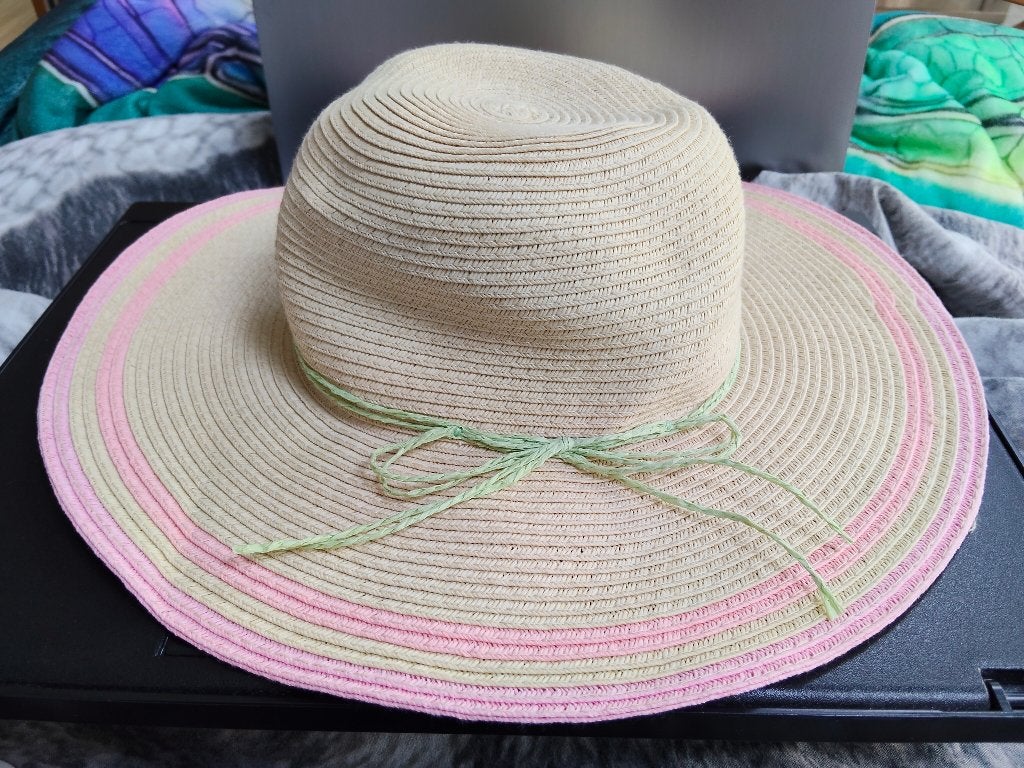 Zonnehoed Let goed op de maten, Kleding | Heren, Hoeden en Petten, Ophalen of Verzenden, Zo goed als nieuw, One size fits all