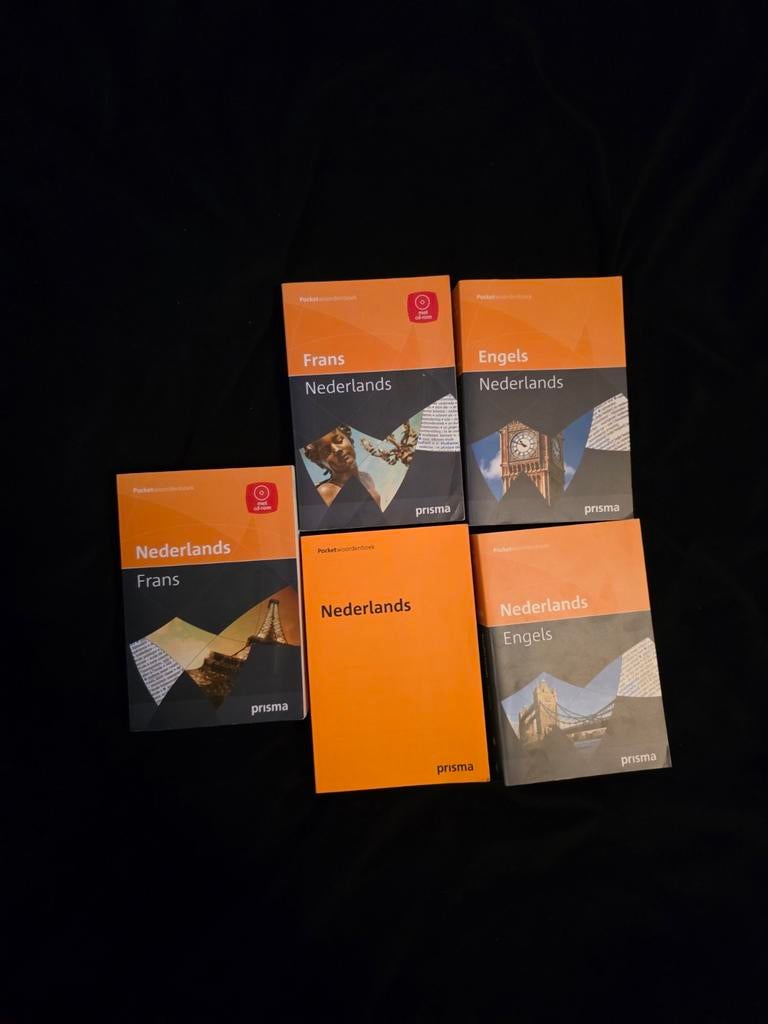 Prisma woordenboeken Set | NL, Frans & Engels, Ophalen of Verzenden, Zo goed als nieuw, Prisma of Spectrum, Engels