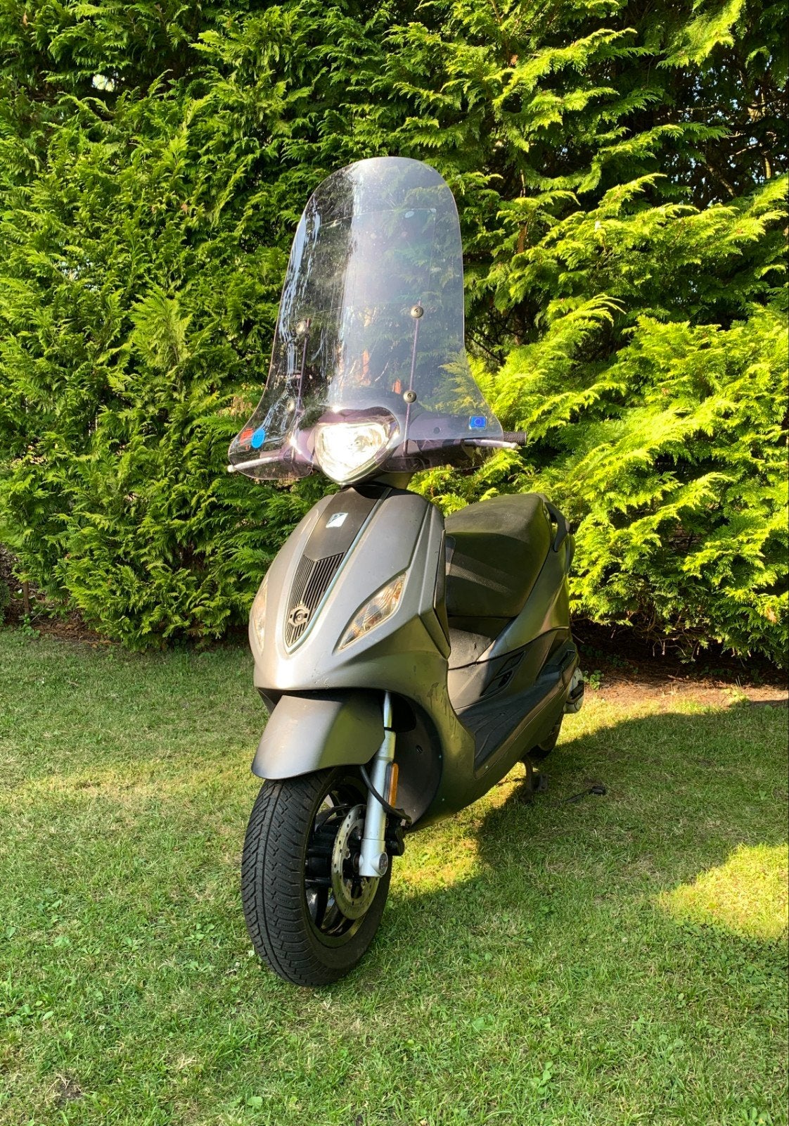 Piaggio new fly 2014 • Grijs • Snor, Ophalen, Gebruikt, Fly, Benzine