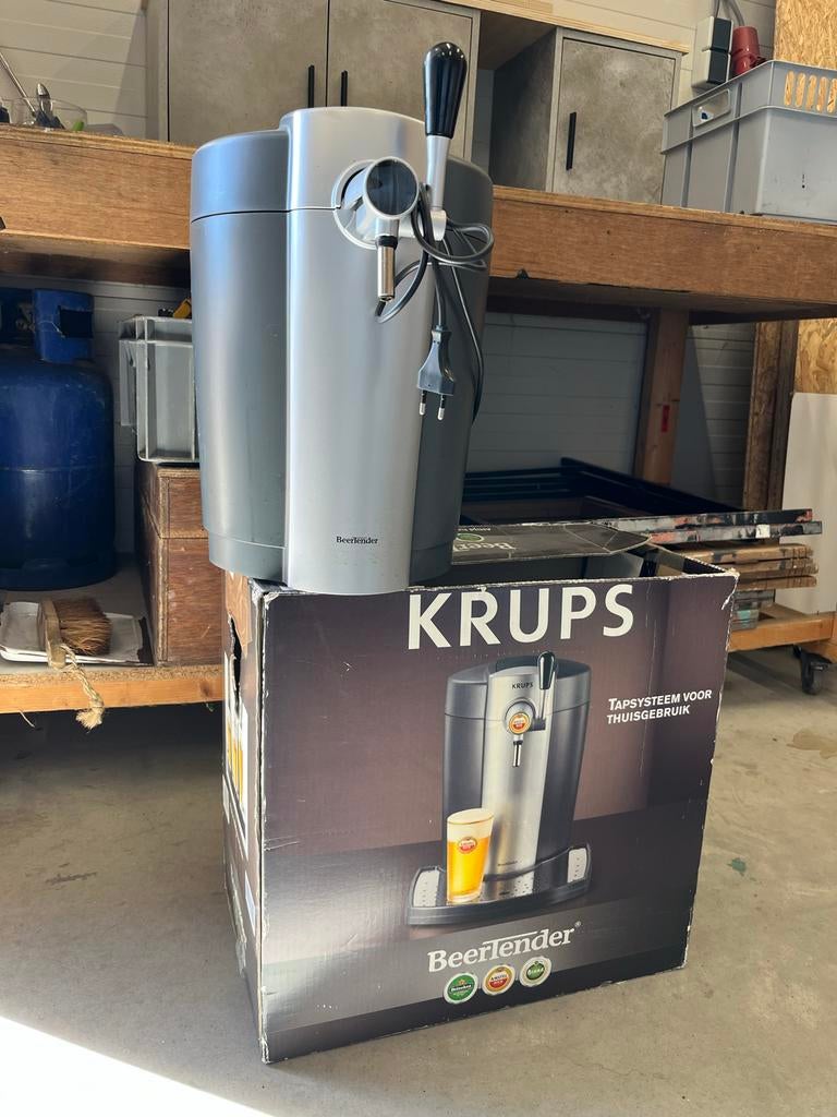 Krups BeerTender B95 thuistap - Zo goed als nieuw, Witgoed en Apparatuur, Ophalen, Zo goed als nieuw, Krups