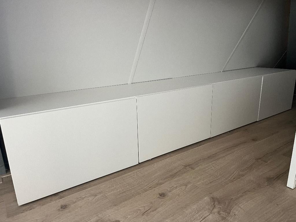 BESTÅ wandmeubel (4x) (Ikea), Huis en Inrichting, Kasten | Wandmeubels, Ophalen, Gebruikt, Minder dan 150 cm, Minder dan 100 cm