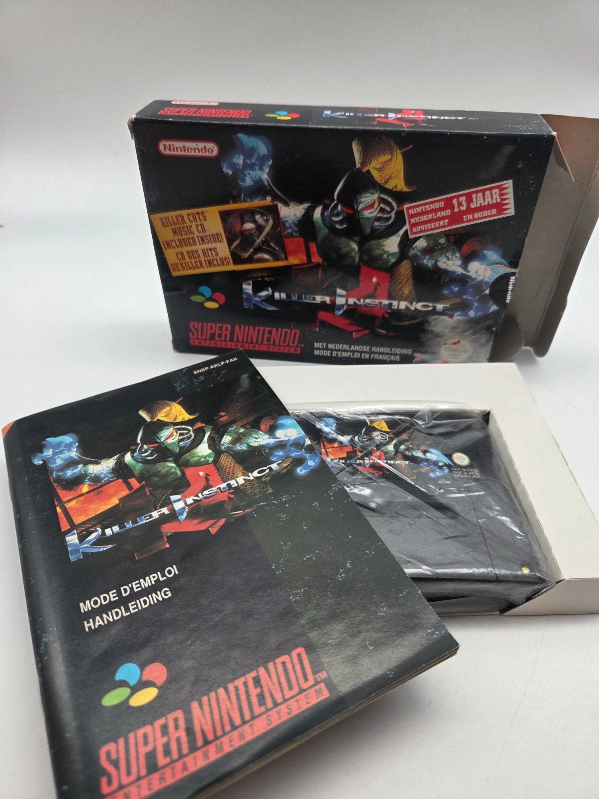Killer Instinct Super Nintendo SNES Compleet in doos, Nintendo, Vechten, 2 spelers, Eén computer