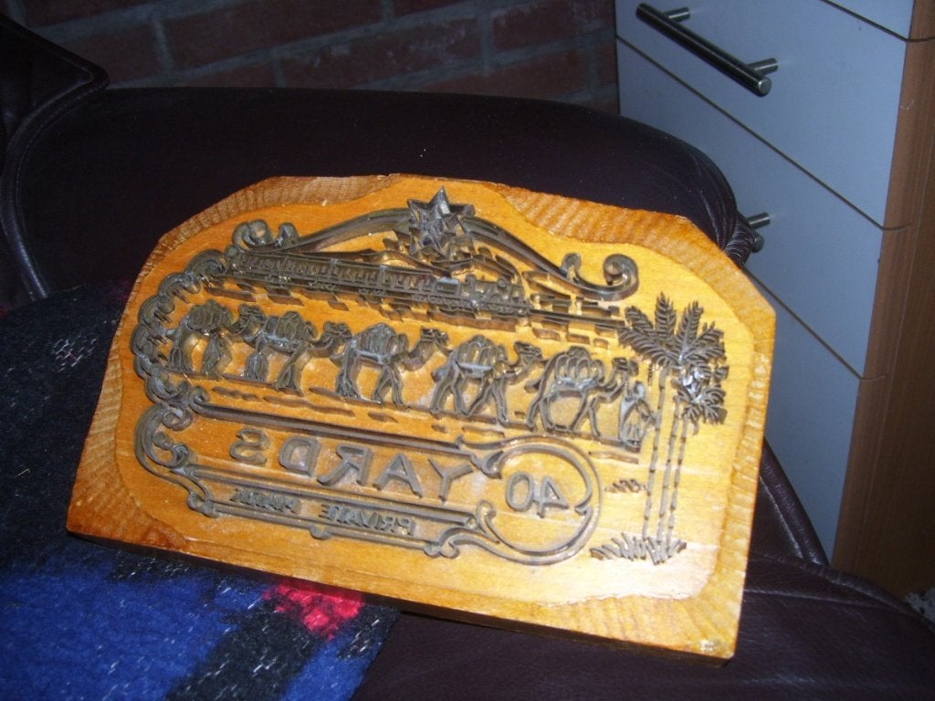 STEMPEL, Hobby en Vrije tijd, Stempelen, Ophalen of Verzenden, Zo goed als nieuw, Houten stempel