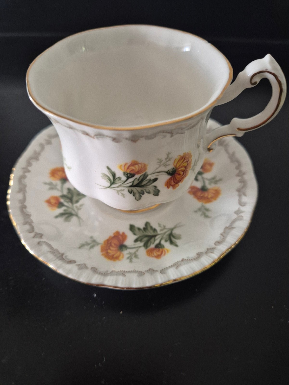 Royal Adderley porselein, Verzamelen, Porselein, Kristal en Bestek, Ophalen of Verzenden, Zo goed als nieuw, Porselein, Kop en/of schotel
