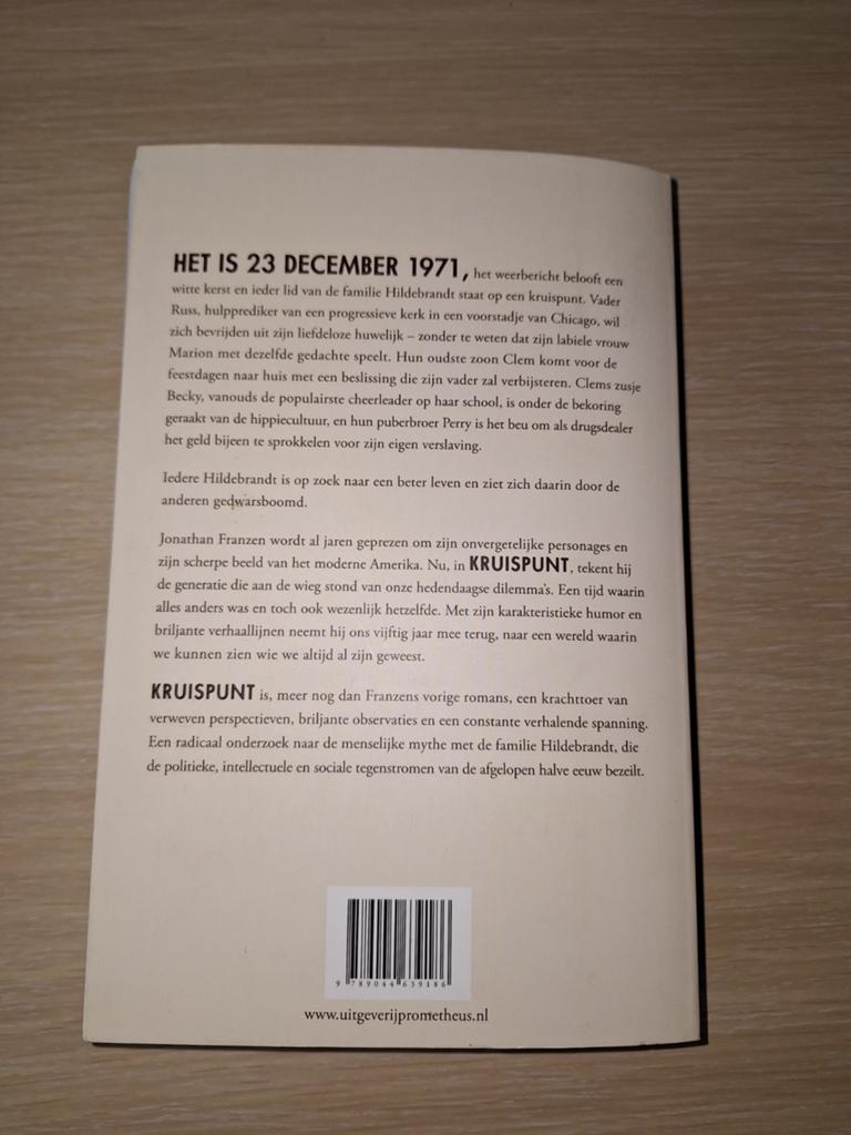 Jonathan Franzen - Kruispunt (Roman), Ophalen, Gelezen, Jonathan Franzen, Nederland
