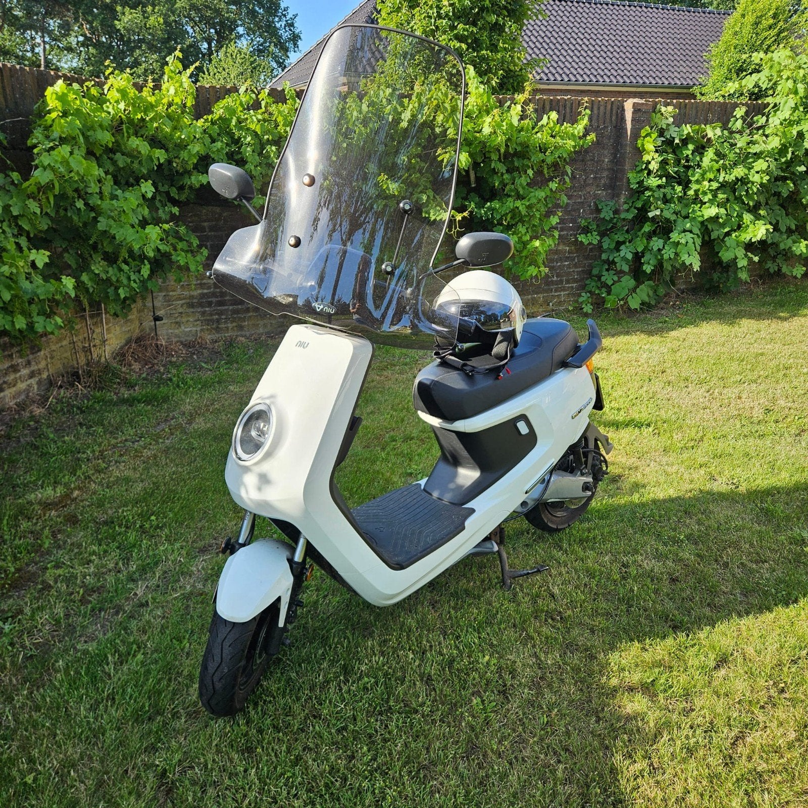 NIU M+ Sport Elektrische Scooter - Wit, Gebruikt, Elektrisch, Ophalen, Overige merken