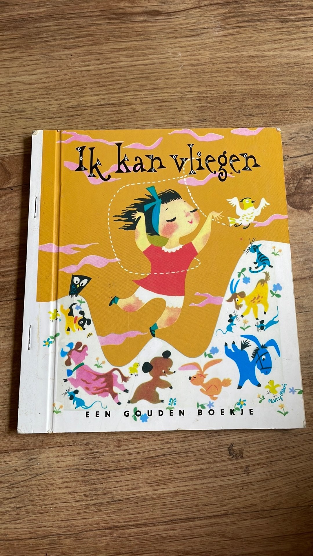 Ruth Krauss - Ik kan vliegen, Fictie algemeen, Zo goed als nieuw, Ruth Krauss, Gouden boekje