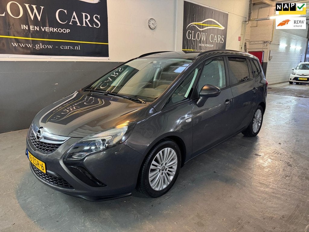 Opel Zafira Tourer 1.4 Turbo Business+ |NAVI|ISOFIX|CRUISE|P, Auto's, Opel, Euro 5, Stof, Gebruikt, Zwart