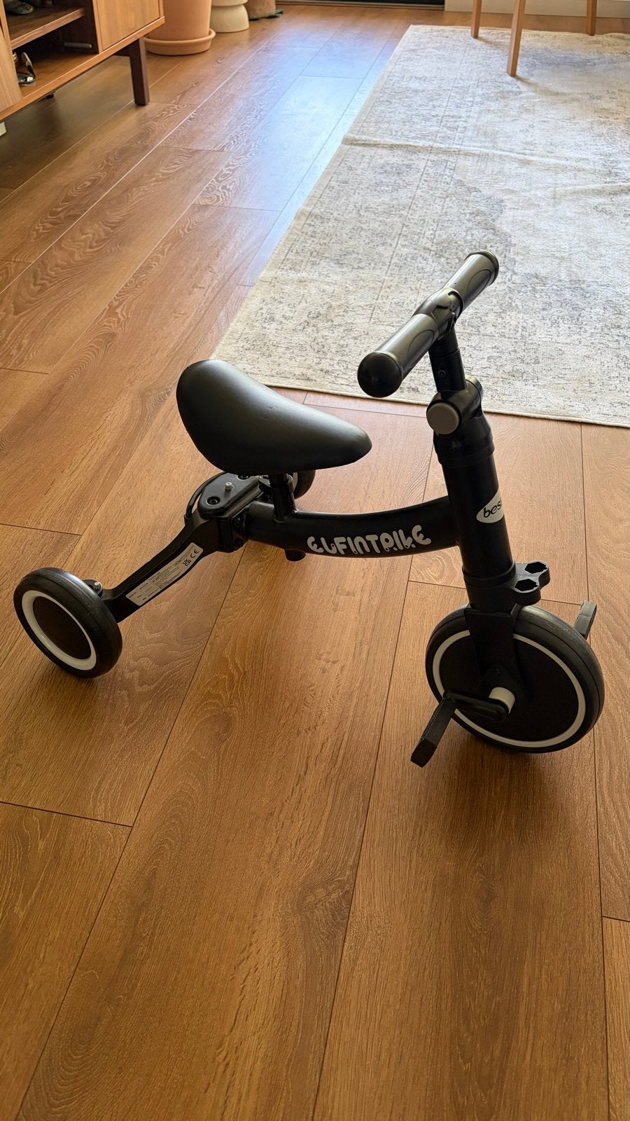 Besrey tricycle / balance bike, Ophalen, Gebruikt, Verstelbare zitting