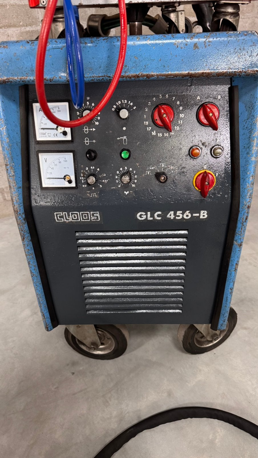 Cloos GLC 456 -B  Mig Mag  450 ampere 5 meter tussenpakket, Ophalen, Gebruikt, 250 ampère of meer, Co2