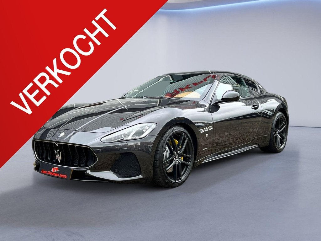 Maserati GranTurismo 4.7 Sport Carbon pack, MC Stradale Velg, Auto's, Maserati, Automaat, Achterwielaandrijving, 4 stoelen, Leder