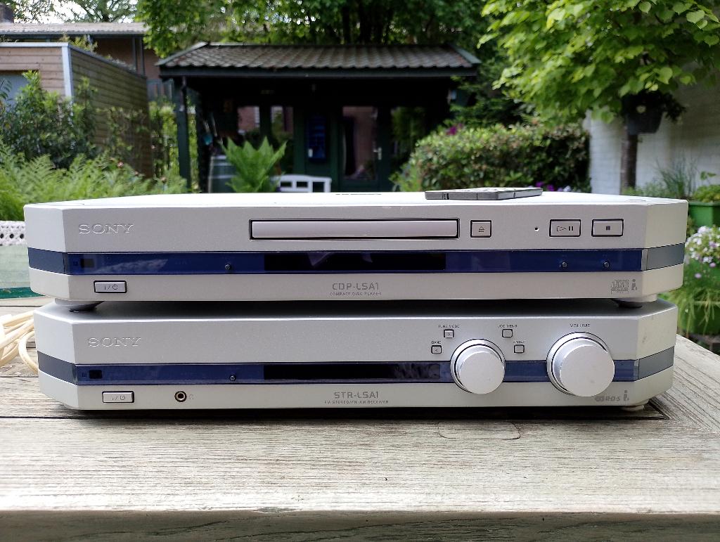Sony Lissa CD-speler en Sony Lissa versterker, Ophalen of Verzenden, Gebruikt, Overige merken
