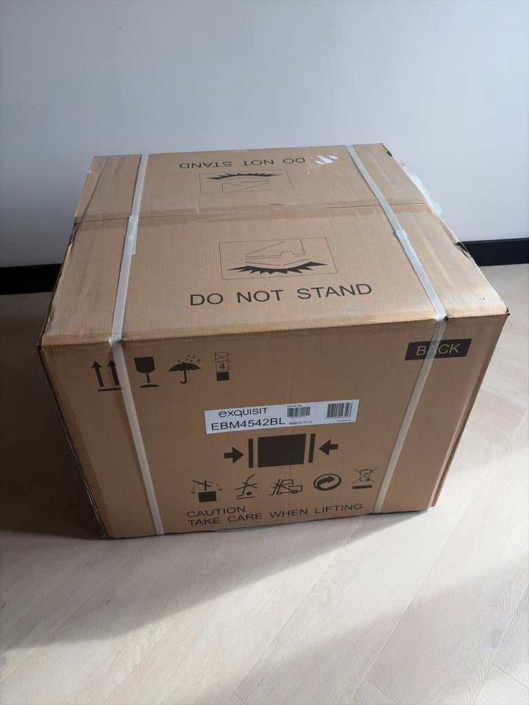 Exquisit EBM4542BL Zwart combimagnetron nieuw!, Witgoed en Apparatuur, Ophalen, Minder dan 45 cm, Nieuw, Oven met grill