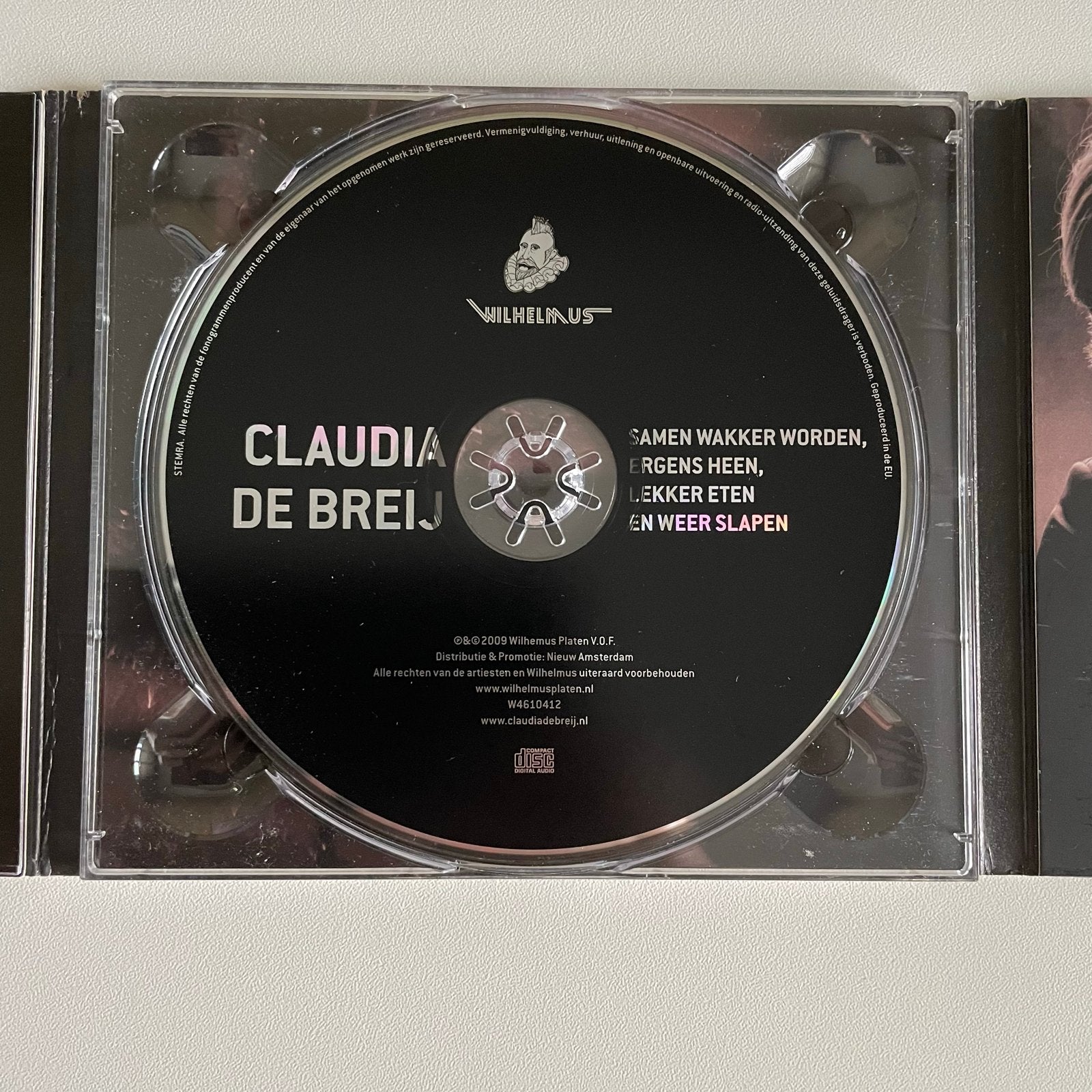 Claudia de Breij - Samen wakker worden CD (2009), Met bonustracks, Ophalen of Verzenden, Zo goed als nieuw, Singer-songwriter