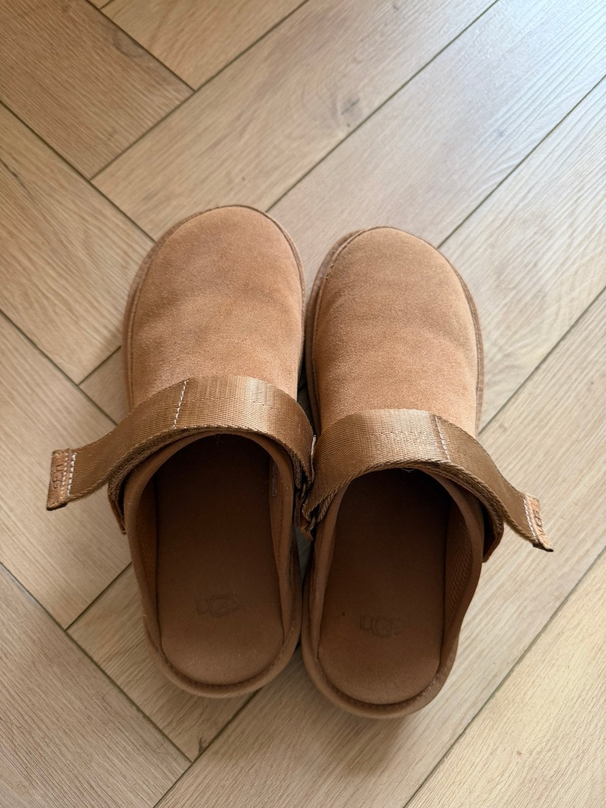 UGGS classic Diipper Boots/Slipper maat 43 chestnut, Ophalen of Verzenden, Zo goed als nieuw, Bruin, Boots