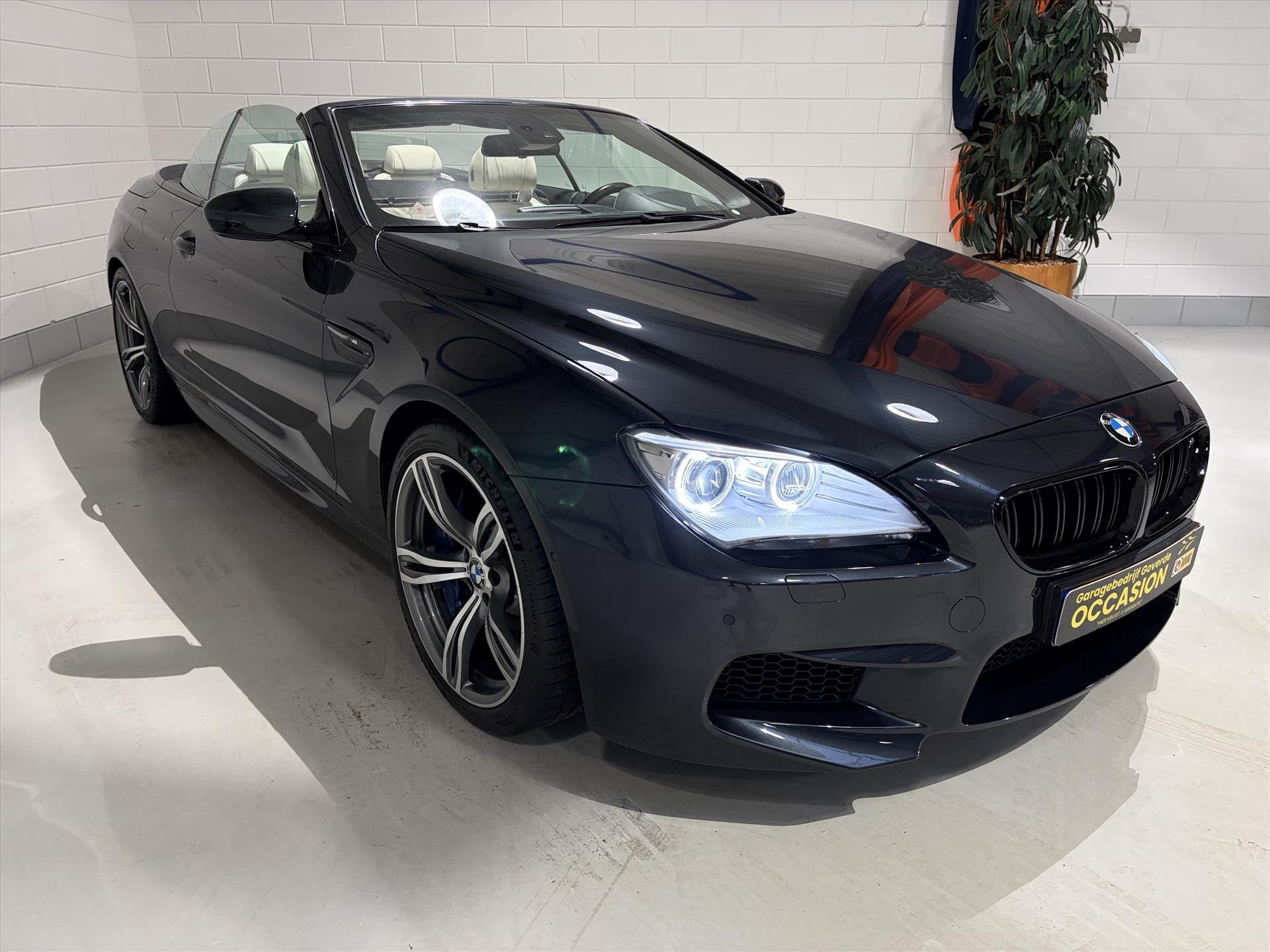 BMW 6-Serie M6 4.4 V8 560pk, NAP, 2e eig, B&O, NWST, cabrio, Auto's, Euro 5, Achterwielaandrijving, Gebruikt, Cabriolet