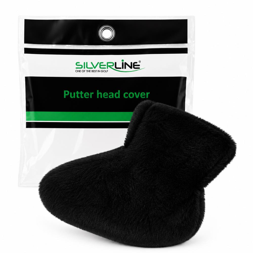 Silverline putter head cover zachte stof, Overige merken, Info@golfpresentjes.nl, Golfpresentjes, Nieuw