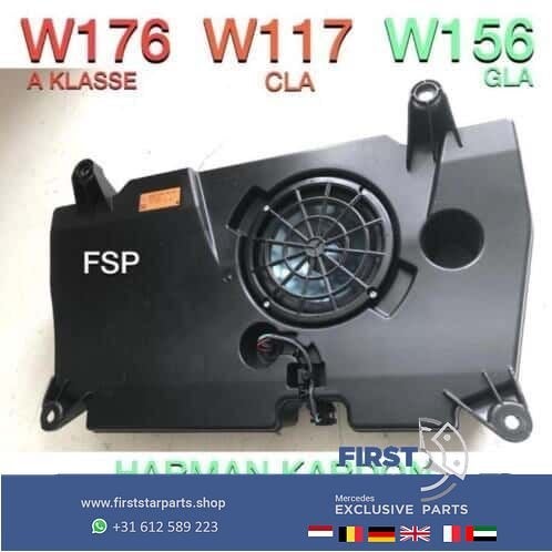 Subwoofer W176 A W117 CLA W156 GLA Harman Kardon versterker, Ophalen of Verzenden, -, -, -