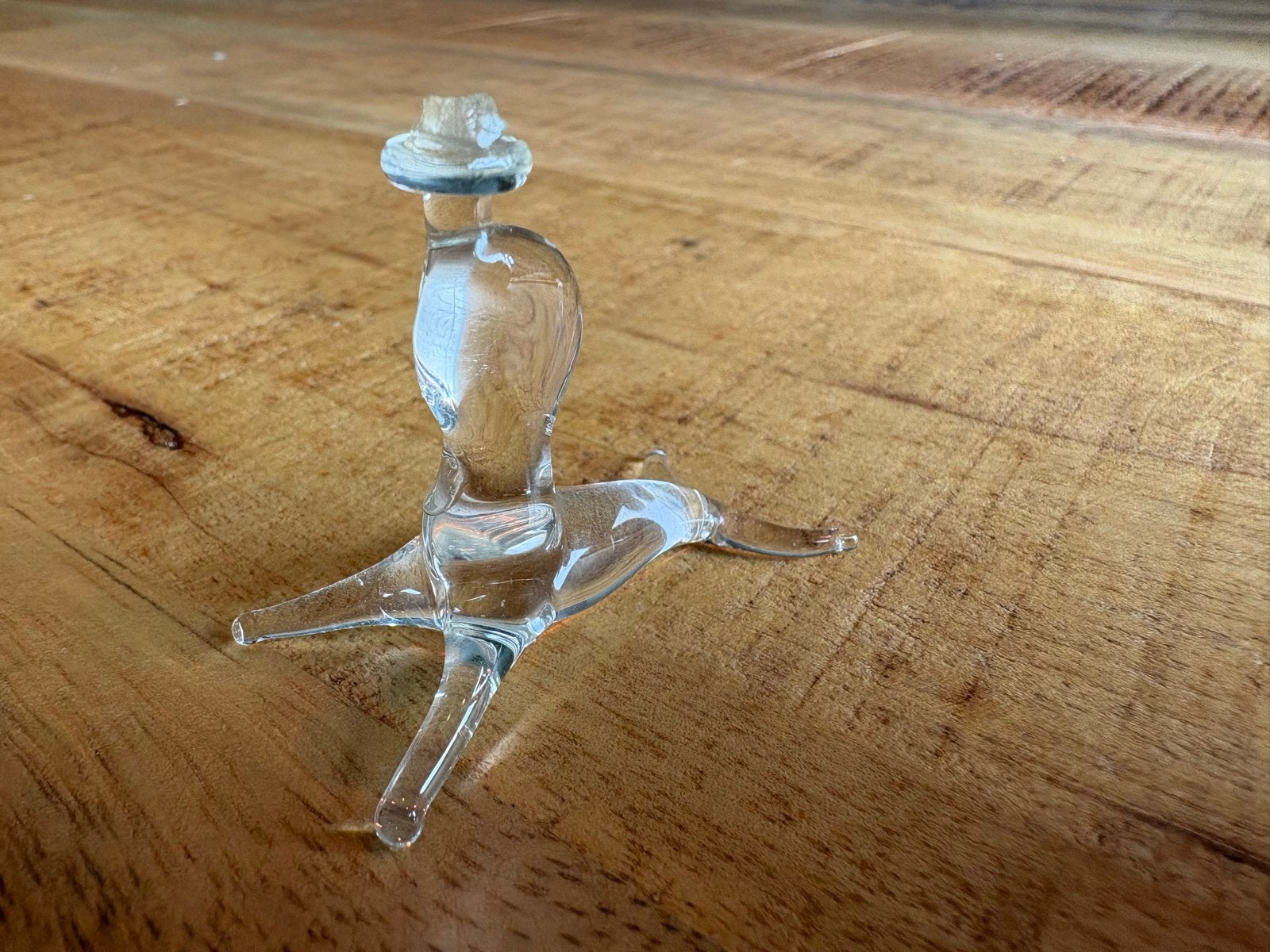 Swarovski zeehondje - Kristallen beeldje, Ophalen of Verzenden, Zo goed als nieuw, Figuurtje