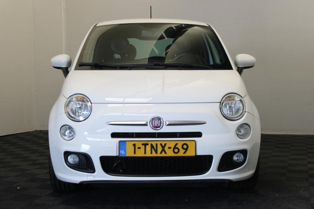 Fiat 500 0.9 TwinAir Turbo 500S (bj 2014), Auto's, Fiat, Voorwielaandrijving, Gebruikt, Leder en Stof, Origineel Nederlands