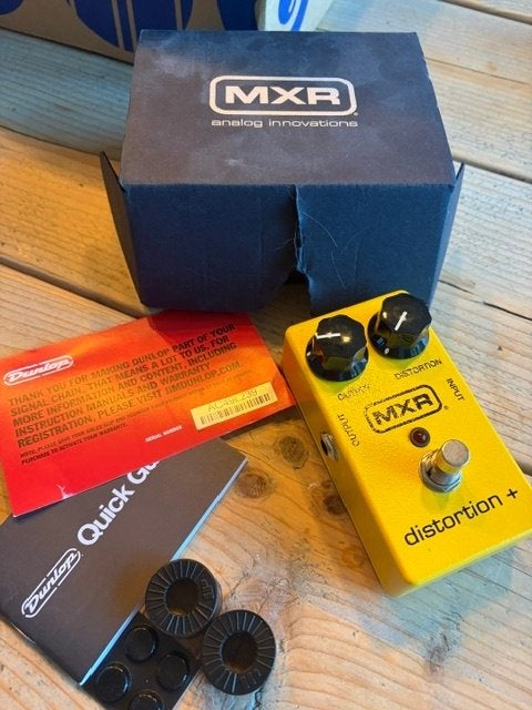 Mint MXR M104 Distortion+ Plus Guitar Effects Pedal Stompbox, Ophalen of Verzenden, Zo goed als nieuw, Distortion, Overdrive of Fuzz